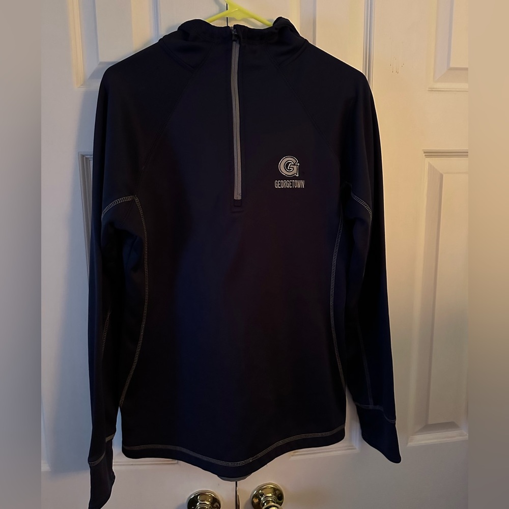 Women’s Georgetown Colosseum Half Zip Hoodie- XL